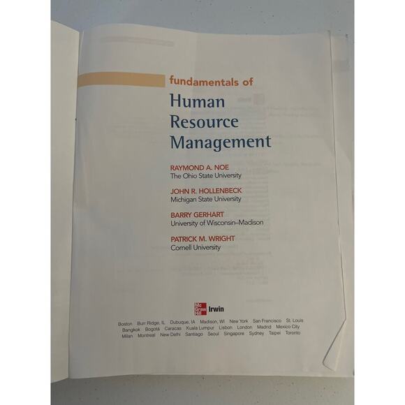 Fundamentals of Human Resources Management Text Book - Picture 3 of 7